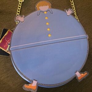 Willy Wonka & The Chocolate Factory Violet Beauregarde Blueberry Crossbody Bag